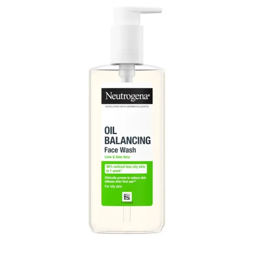 Neutrogena Oil Balancing Lime & Aloe Vera Face Wash