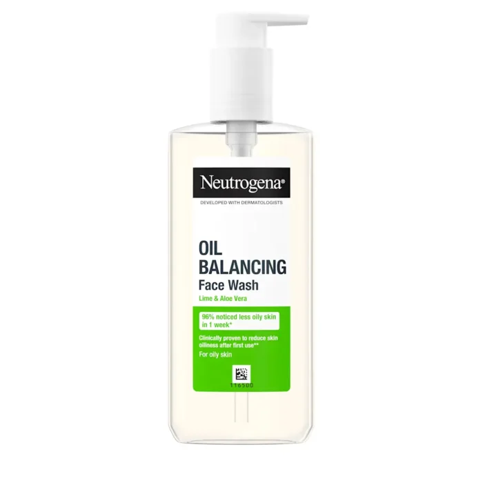 Neutrogena Oil Balancing Lime & Aloe Vera Face Wash