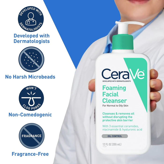 CeraVe Foaming Facial Cleanser - Image 4
